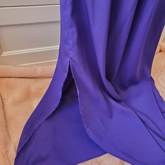 Tobi Royal Blue Maxi-Dress Evening Gown - Picture 4 of 9